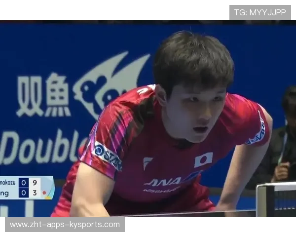 乒乓亚洲杯张本智和正手加力，强冲线路直追角落